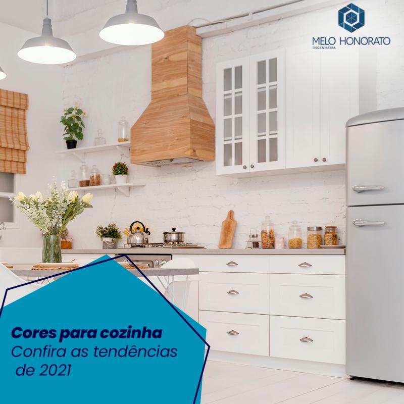Cores para cozinha Confira as tendências de 2021